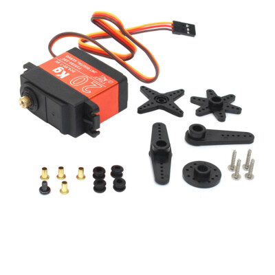 JMT 20KG Digital Servo Waterproof Metal Shell Servo For Helicopter RC Car Toy