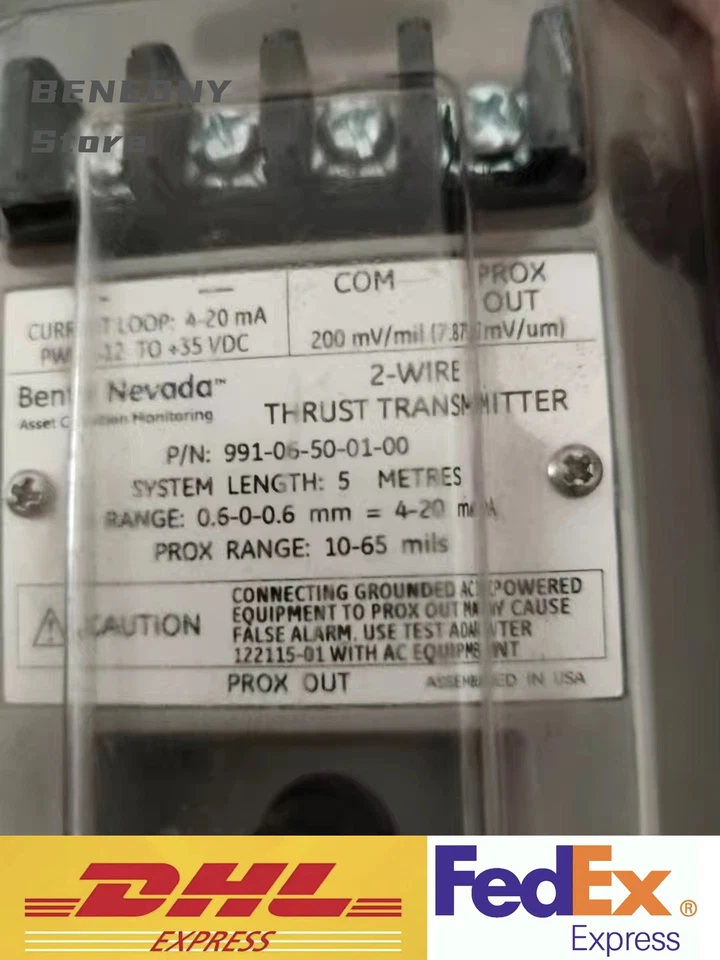 BENTLY NEVADA 991-06-50-01-00 991-06-50-01-CN Vibration Transmitter Brand NEW - Image 2 of 3