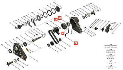 ÖLPUMPE KUPPLUNGSTROMMEL KUPPLUNGSGEHÄUSE VERTEILERGETRIEBE ATC400 E83 XDRIVE