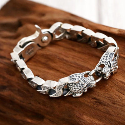 Huge Real Solid 925 Sterling Silver Miami Cuban Link Bracelet