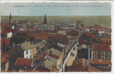 CP 42 Loire - Roanne - Vue générale sur l'Hôtel de ville et l'Eglise des Minimes