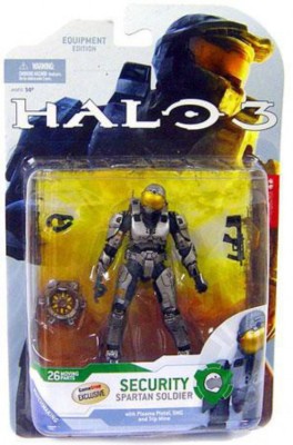 Halo 3 Series 4 Spartan Soldier Security Exclusive Action Figure