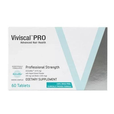 Viviscal Professional Hair Growth Supplement 60 ct Tablets Exp. 02/2027