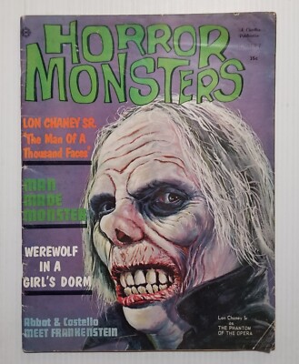 Charlton Publications HORROR MONSTERS Magazine Vol 2 Issue 7 Winter 1963 Rare!