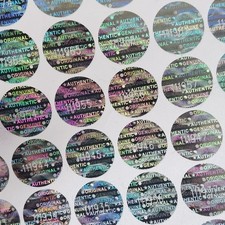 High Security Tamper Evident Seal 0.59", Warranty Void Original Stickers 350 Pcs