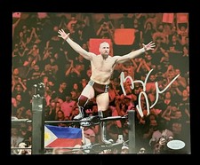 DANIEL BRYAN DANIELSON HAND SIGNED 8X10 GLOSSY PHOTO JSA COA WWE WWF AEW