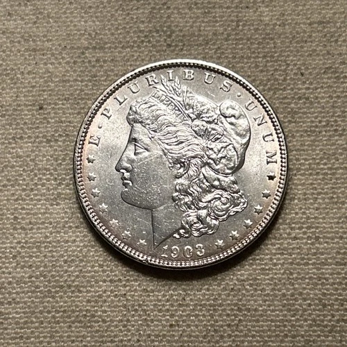 1903-P Morgan Silver Dollar BU Detail HR