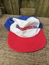 3 Musketeers candy bar hat used vintage trucker hat snapback 