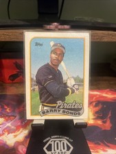 1989 TOPPS # 620 BARRY BONDS  BASEBALL  CARD