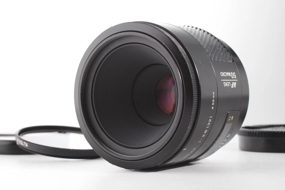Minolta Maxxum Macro/Close Up Camera Lenses 50mm Focal for sale