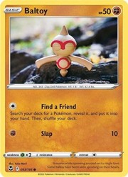 Baltoy 093/195 Silver Tempest Common Yuka Morii