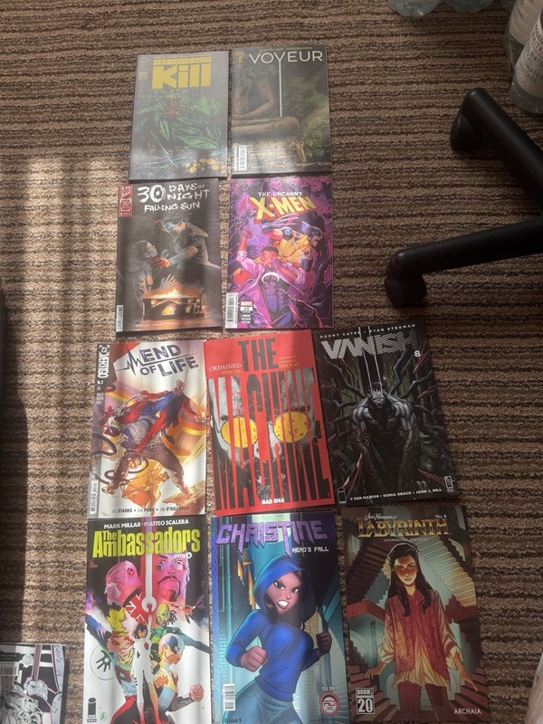 Huge Mixed Comic Book Job Lot Marvel DC Image BOOM! & Indie Comics 40+ Books