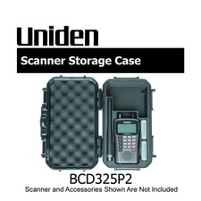 Uniden BCD325P2 Police Portable Digital Radio Scanner Custom Storage Case