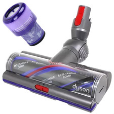 Genuine Dyson V15 Detect Brush Head Torque Drive SV22 SV47 Anti Tangle + Filter