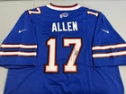 Josh Allen Signed Buffalo Bills Football Jersey Autographed #17 QB HOLO w/COA
