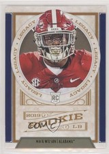 2019 Panini Legacy Rookies Blue 23/50 Mack Wilson #184 0v0