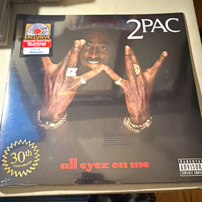 2Pac All Eyez on Me 30th Anniversary Exclusive Concrete Swirl 2LP Explicit