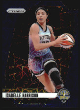 2024 Panini Prizm WNBA Prizms Blue Velocity #6 Isabelle Harrison - BSK