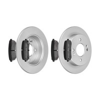 f.becker Bremsscheiben Ø234MM + BremsbelÄGe Hinten FÜR KIA Picanto Hyundai I10
