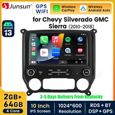 For Chevy Silverado GMC Sierra 2014-18 Carplay 2+64GB Android13 Car Stereo Radio