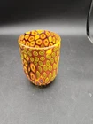 VTG. Murano Glass Tumbler Millefiori Verre De Murrano
