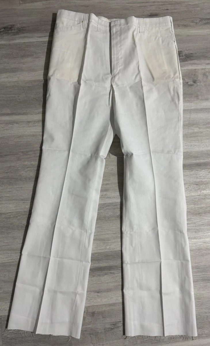 White 1970s Vintage Pants for Men for sale | eBay