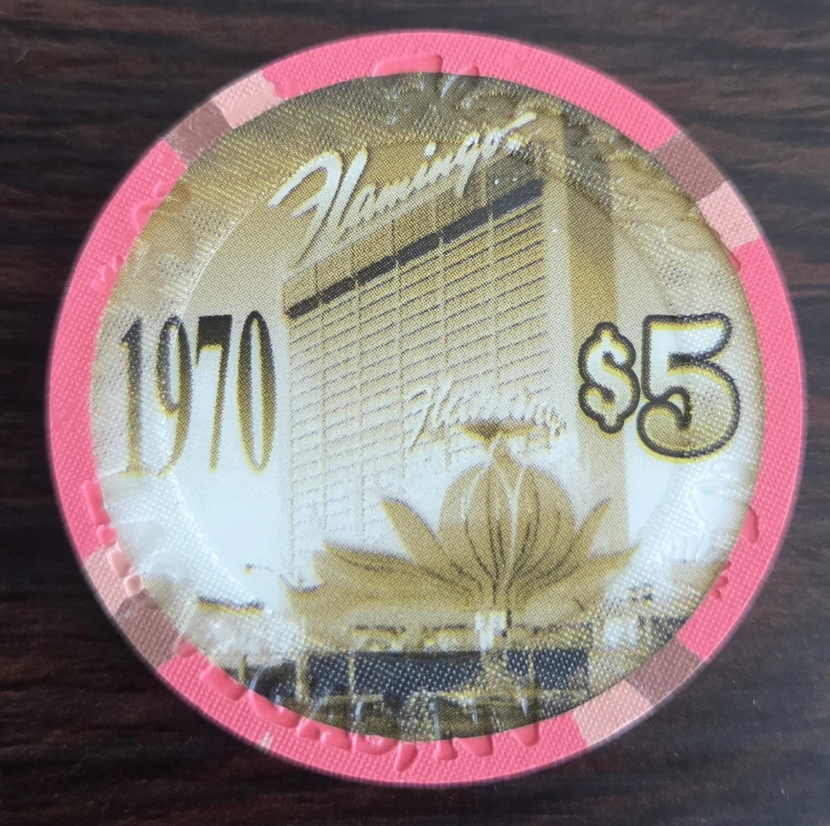Flamingo Casino Chips Indiana Collectible Individual $5 Casino