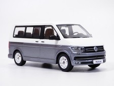 VOLKSWAGEN TRANSPORTER T6 Multivan blanc & gris 1/43 VW 2017