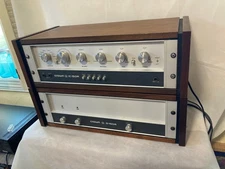 1976 Vintage Crown IC 150 A preamp & D 150 A Amp Beautiful PAIR Sounds Great