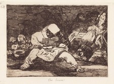 Francisco de Goya - Plate 68 from Los desastres de la guerra etching Radierung