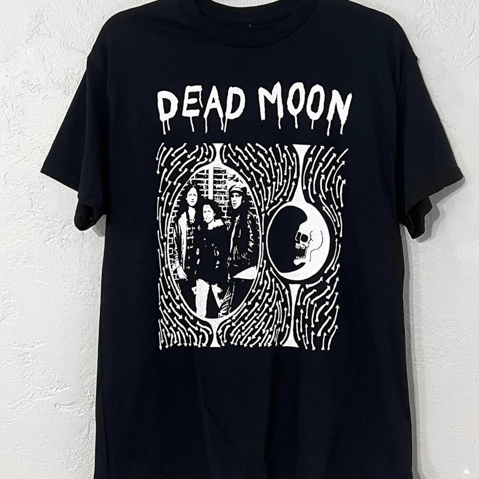 Dead Moon rock band T-shirt Black Cotton All sizes S-5Xl 07