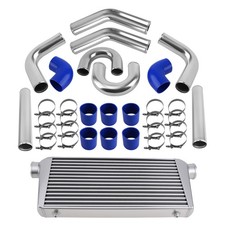 Universal Front Mount Intercooler 600x300x76mm + 3" 76mm Piping Pipe Kit