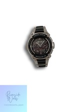 CASIO MTG-1500 Solar Chronograph Watch Stainless Steel