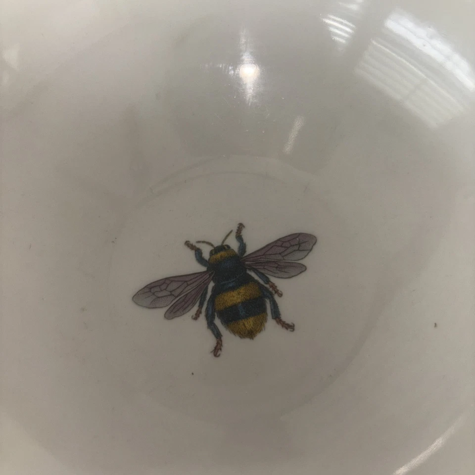 Portmeirion Botanic Garden Dessert Salad Fruit Bowl Butterflies Bumble Bee - Image 4 of 4