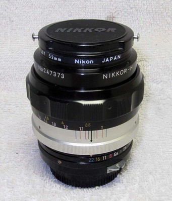 Nikon Nippon Kogaku 85mm F1.8 非Ai #8644