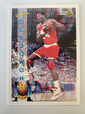 Hakeem Olajuwon Upperdeck 1993 3D Pro View #24