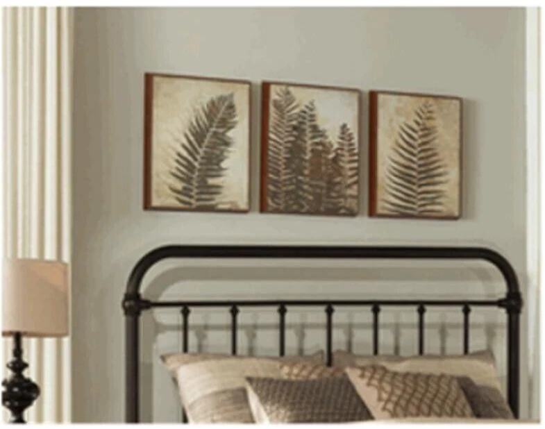 Hillsdale Furniture Kirkland Metal Full/Queen Headboard, Dark Bronze - Image 2 of 4