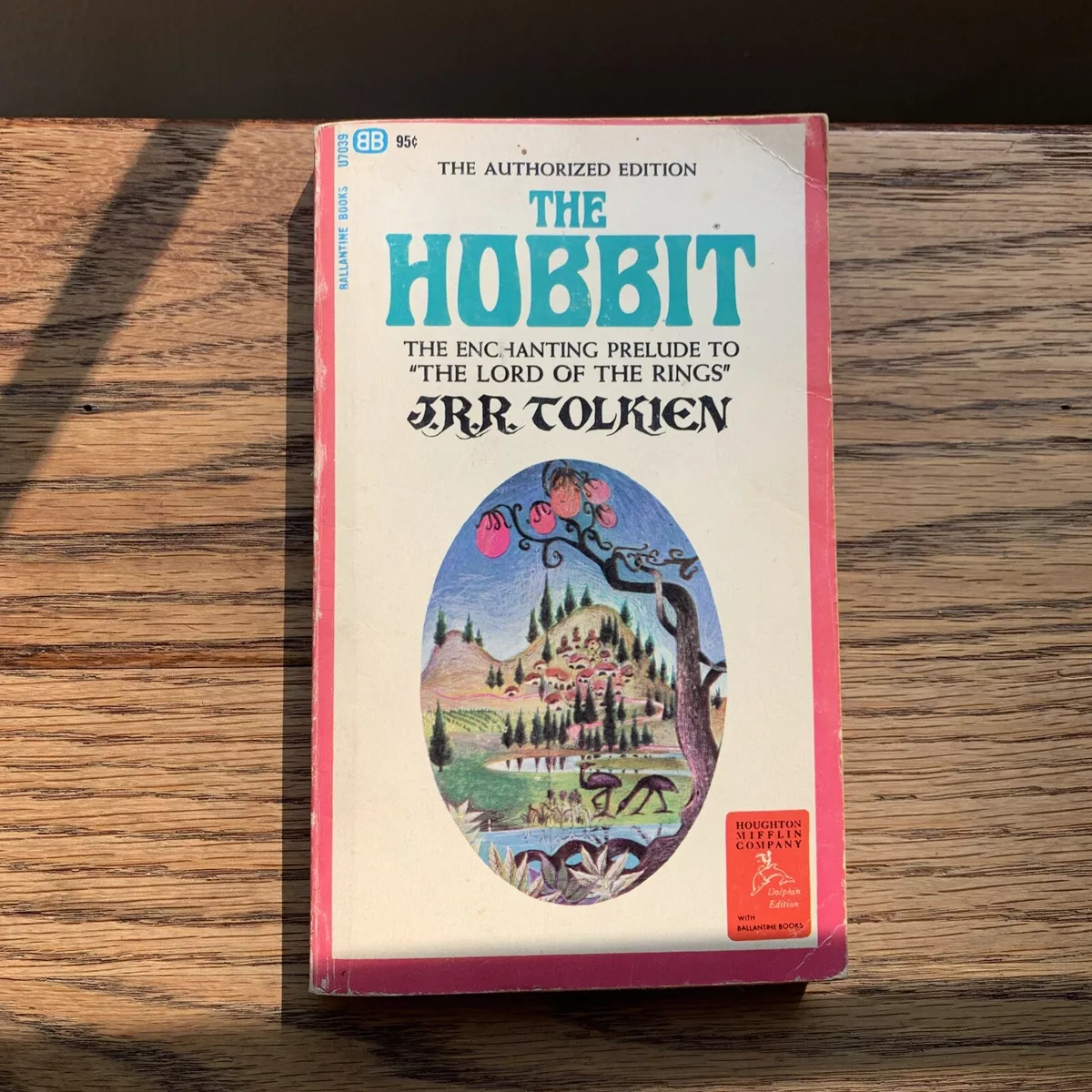 JRR Tolkien THE HOBBIT 1966 First Ballantine Edition 5th PRINTING