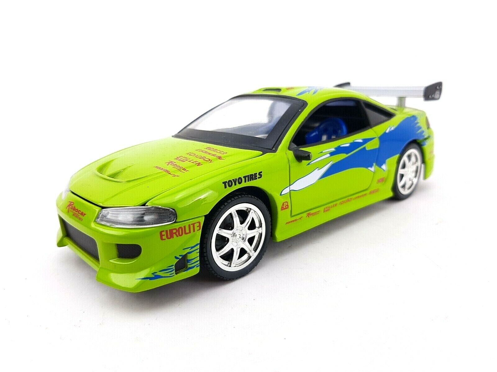 Ertl Racing Champions 1:24 1995 Mitsubishi Eclipse The Fast and the Furious