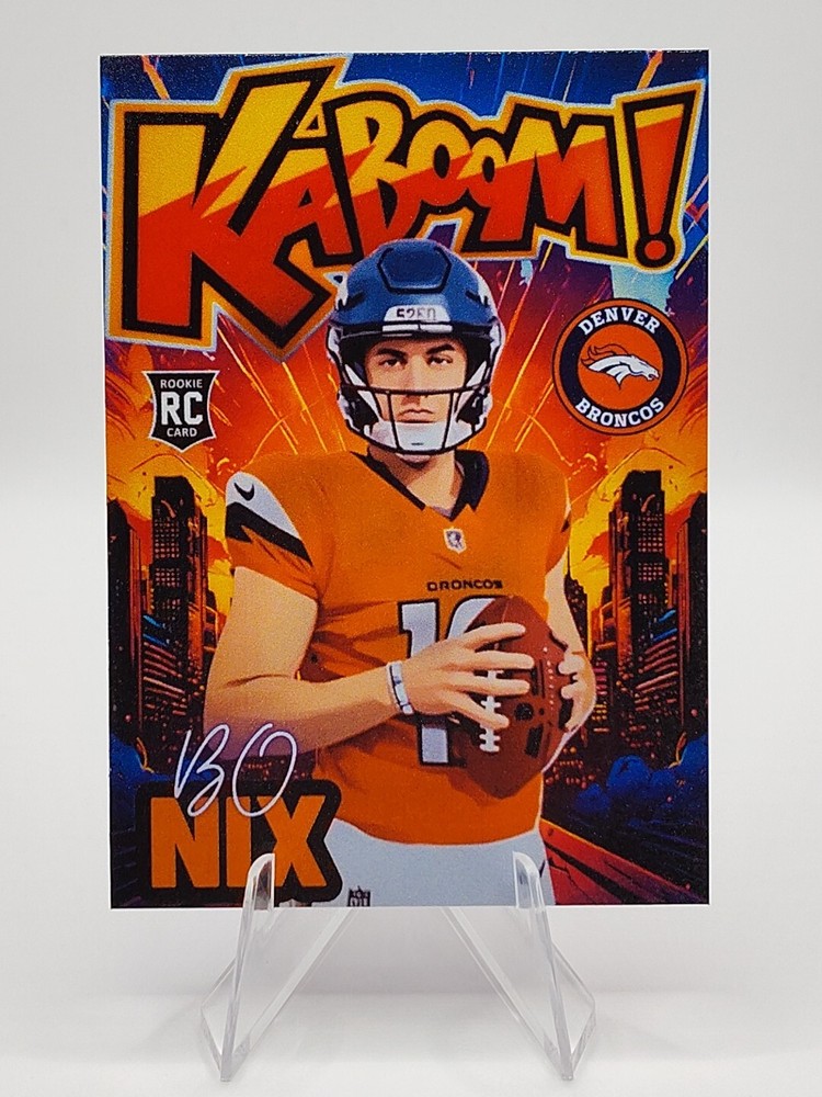 BO NIX Broncos Junior League Ballers Series Art Card #24BN-NC