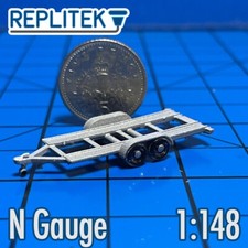N Gauge Vehicle Transporter / Recovery Trailer