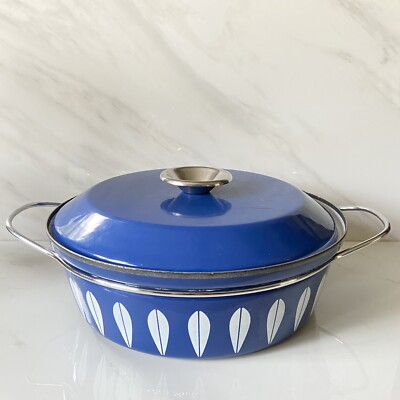 Vintage MCM CATHRINEHOLM Of Norway designed by Grete Prytz Kittelsen Blue