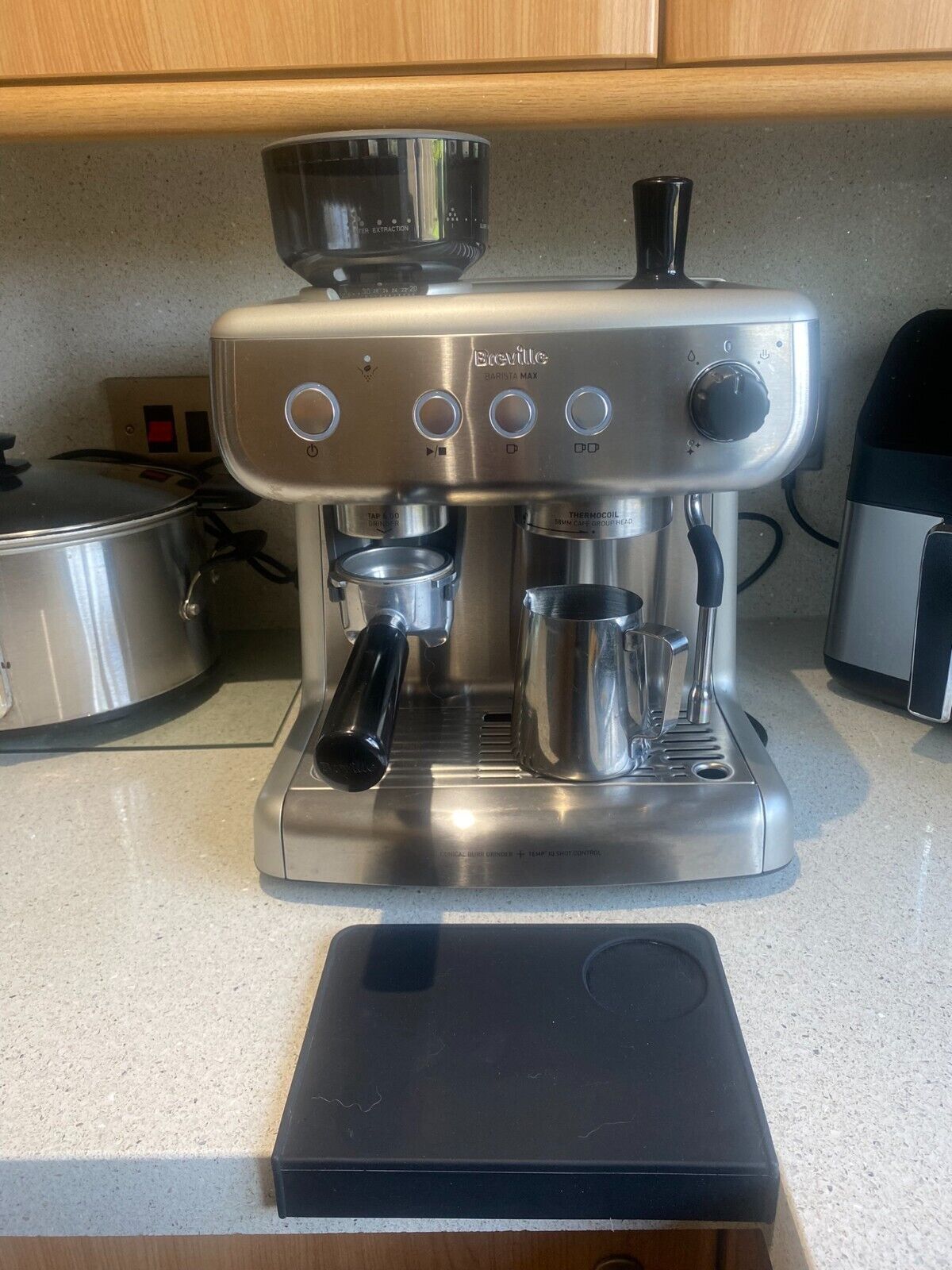 Breville VCF126 Barista Max Espresso Coffee Machine Stainless Steel
