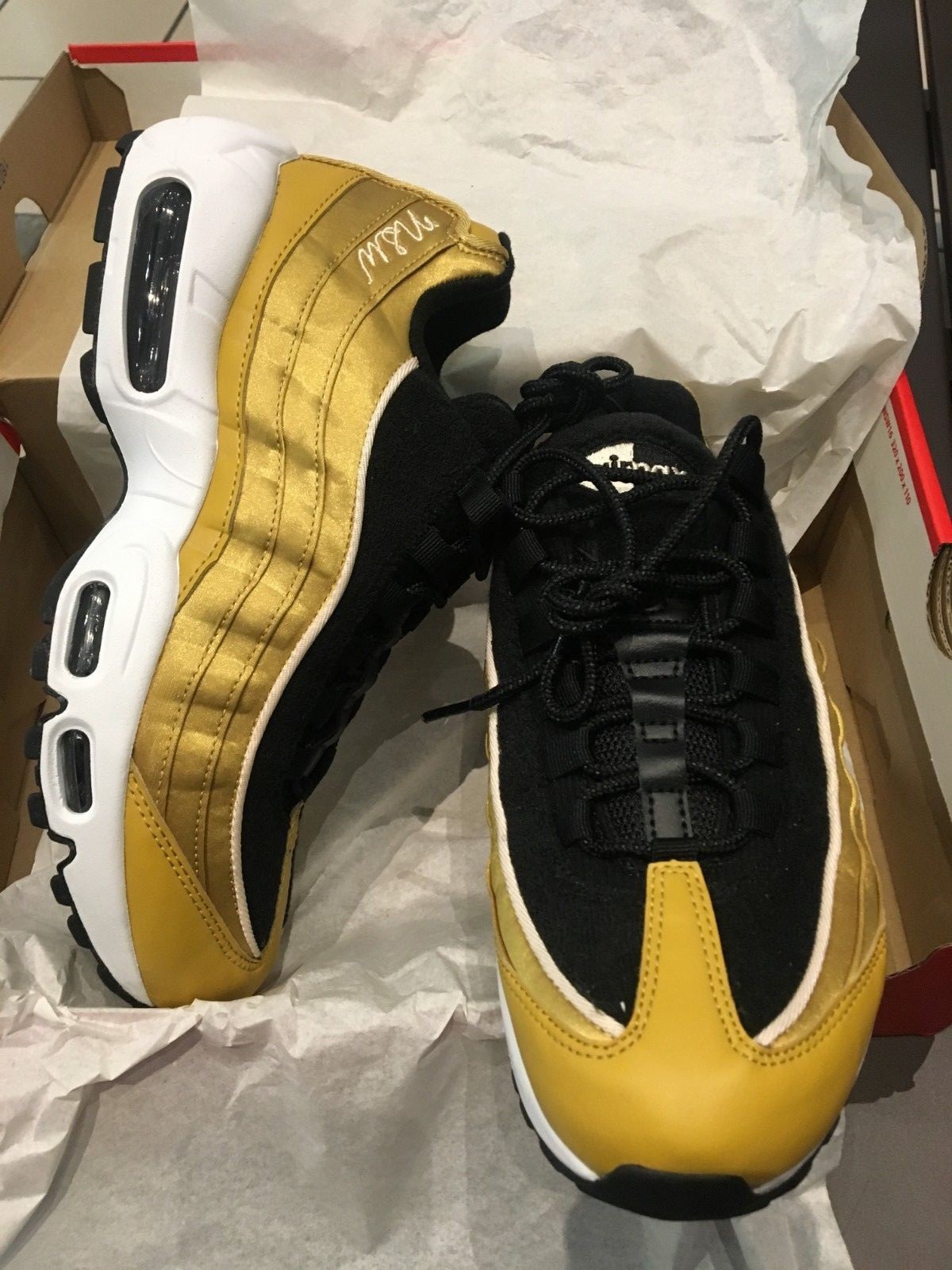 air max 95 wheat gold