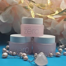 3X BANILA CO Clean it Zero Cleansing Balm Original 0.24oz💦 (Lot of 3) NEW 