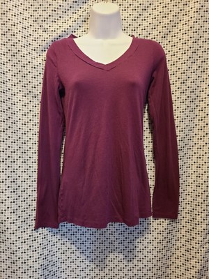 Ann Taylor LOFT Pima Cotton V-neck Long 