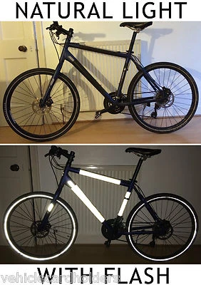 3M SCOTCHLITE High Visibility Self Adhesive Scotchlite 680 Black Reflective 3M HiViz Bike Tape