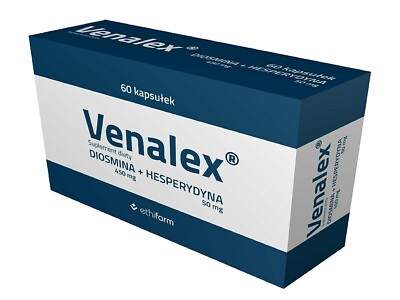 VENALEX | Diosmin und Hesperidin Beine und Venen, 60 Kaps. BLITZ UPS