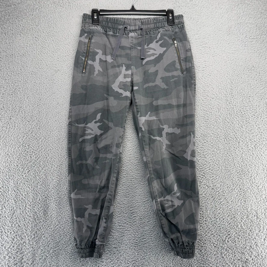 aritzia camo cuffed jogger elastic pants