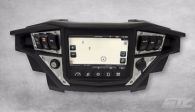 Ride Command RZR XP1000 3 Pc Dash Panel 4 Switches Included Red Powdercoated